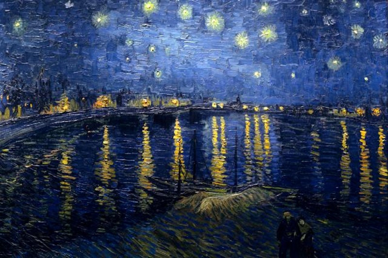Vincent Van Gogh, Arles, Nuit étoilée sur le Rhône 1888
