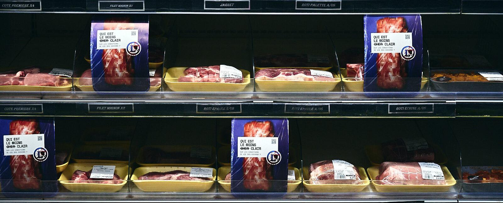 Action L214 contre Leclerc