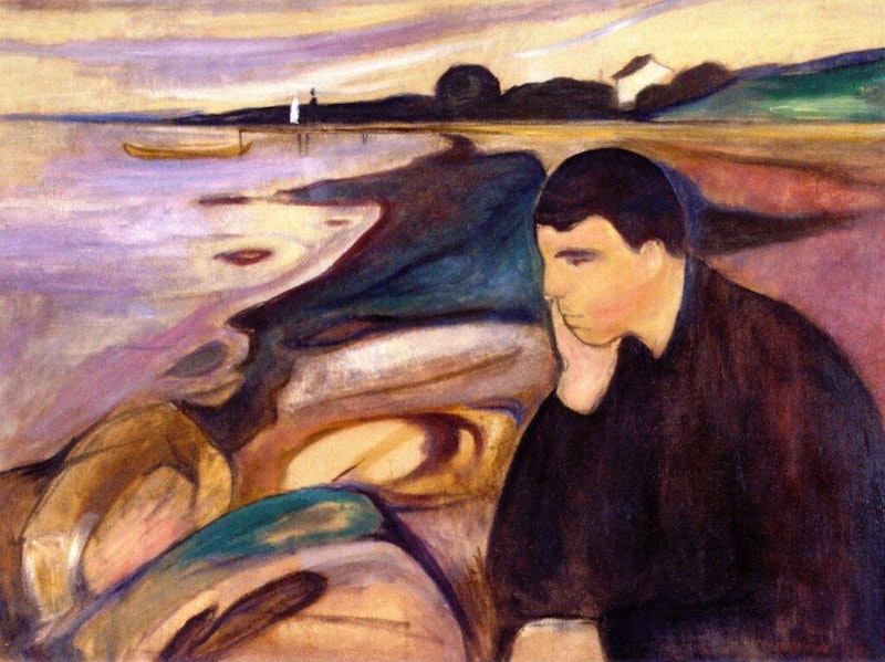 Edvard Munch Melancholy