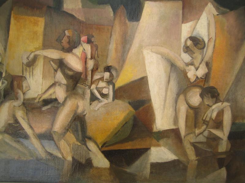 Albert Gleizes, Les baigneuses, 1912