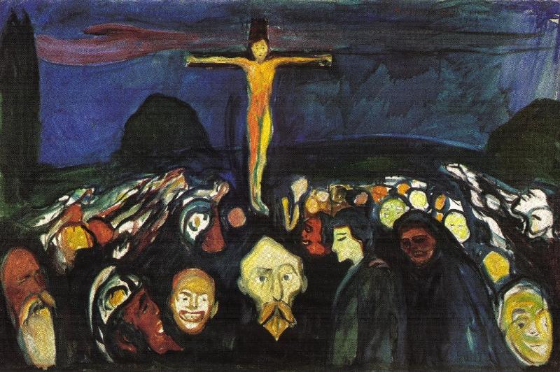 Edvard Munch, Golgotha, 1900